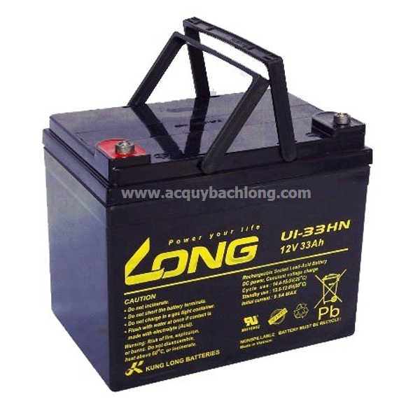  Ắc Quy LONG U1-33HN (12V-33Ah) 