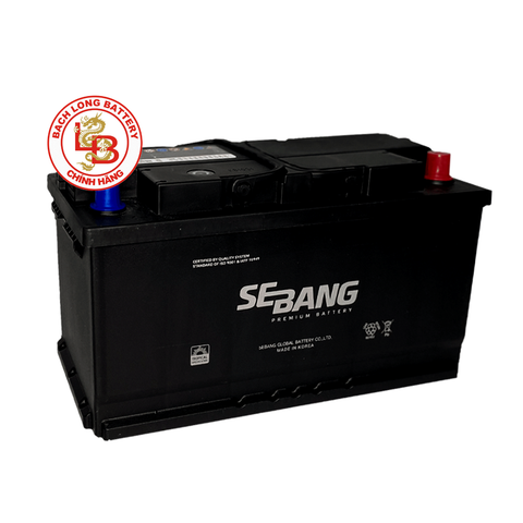 bình ắc quy SEBANG DIN 60044 (12V - 100AH) miễn bảo dưỡng, nhập khẩu 100% từ Hàn Quốc