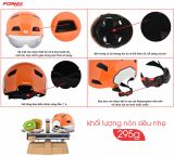  [CHÍNH HÃNG] Nón bảo hiểm Fornix A02NS3+ Helmet 