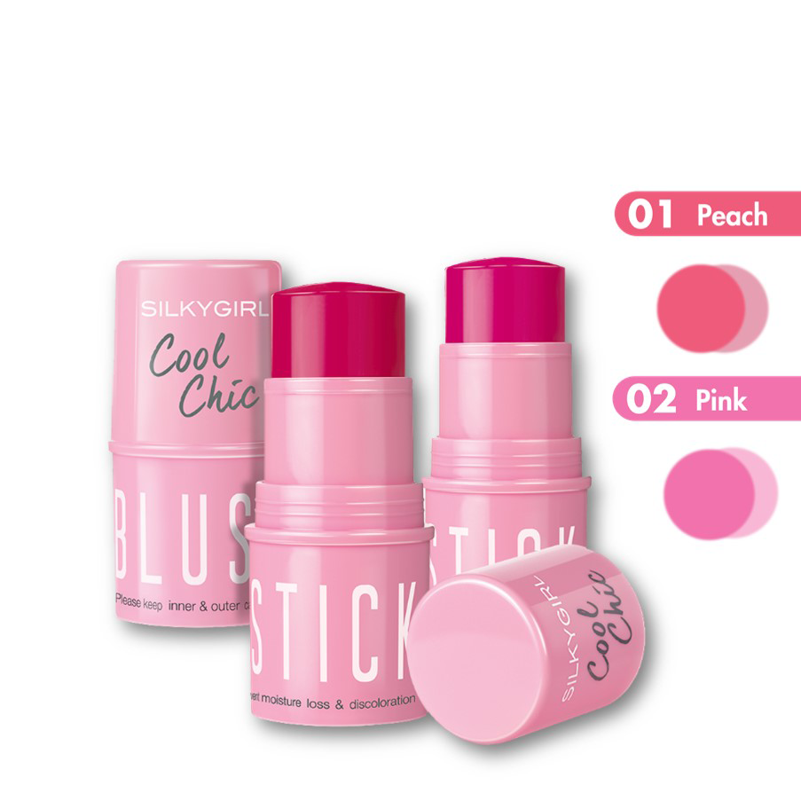 M HNG DNG THI SILKYGIRL COOL CHIC BLUSH STICK 01 PEACH M HNG DNG THI SILKYGIRL COOL CHIC BLUSH STICK 01 PEACH