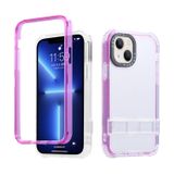  Cho iPhone 14 Plus 2 in 1 360 Invisible Holder Phone Case (Màu tím) 