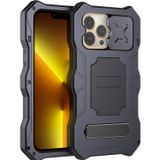  Cho iPhone 13 Pro Max Camshield Shockproof Life Vỏ kim loại chống bụi chống nước có giá đỡ (Đỏ) 