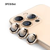  Cho iPhone 13 Pro ENKAY Hat-Prince Hợp kim nhôm + Kính cường lực Camera Lens Cover Film Ring / 13 Pro Max (Đầy màu sắc) 