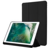  Bao da đựng bút Skin Feel Bao da máy tính bảng gập ba lần cho iPad 10.2 2019 / iPad 10.2 2020 / iPad Air 3 / iPad Pro 10.5 (Xanh lá cây Matcha) 