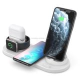  Bộ sạc không dây 6 trong 1 HQ-UD15 được nâng cấp cho iPhone, Apple Watch, AirPods và các điện thoại Android khác (Đen) 