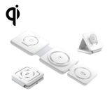  Bộ sạc không dây gấp 3 trong 1 HQ-UD14 cho dòng iPhone/QI Mobile & Apple Watch & AirPods (Đen) 