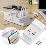  PD 20W Dual USB-C / Type-C + Dual USB 4 Cổng Sạc Nhanh Cho Điện Thoại Thông Minh Máy Tính Bảng Cắm USB 