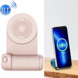  Grip tích hợp đế sạc điện thoại không dây , Gậy tự sướng cầm tay Bluetooth, Kiểu: Mẫu nâng cấp ,BBC-8 3 In1(Màu đen) 