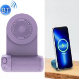  Grip tích hợp đế sạc điện thoại không dây , Gậy tự sướng cầm tay Bluetooth, Kiểu: Mẫu nâng cấp ,BBC-8 3 In1(Màu đen) 