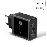 45W PD3.0 + 2 x QC3.0 USB Multi Port Quick Charger, EU Plug (Trắng) 