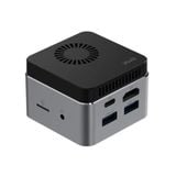  GMK NucBox Hệ thống Windows 10 Mini PC, Intel Celeron J4125 Quad Core 64bit 14nm 2GHz-2,7GHz, Hỗ trợ WiFi & Bluetooth & RJ45, 8GB + 512GB, Đầu cắm EU 