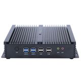  HYSTOU FMP04B-i3-4010U Mini PC Core i3-4010U Intel QS77 Express 1.7GHz, RAM: 8GB, ROM: 128GB, Hỗ trợ HĐH Windows 10 / Linux 