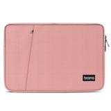  Bauna laptop liner túi bảo vệ, kích thước: 13 inch (màu hồng nhẹ) 
