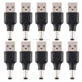  10 PCS 5.5 x 2.1mm Đầu nối cắm nguồn DC Nam USB 2.0 Nam 