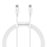  Baseus Catys-B01 Sê-ri Superior 100W USB-C / Loại C / C / C / C / C Cáp dữ liệu sạc nhanh, Chiều dài cáp: 1m (Đen) 