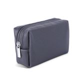  Leather Power Pack Charger Data Cable Mouse Digital Storage Bag (Màu đen) 
