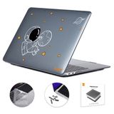  Dành cho MacBook Pro 16.2 A2485/A2880 2023 ENKAY Hat-Prince 3 trong 1 Spaceman Pattern Laotop Vỏ pha lê bảo vệ với màng bàn phím TPU / phích cắm chống bụi, Phiên bản: US (Spaceman No.4) 