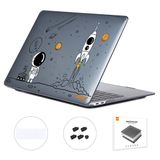  Đối với MacBook Pro 13.3 A2251 / A2289 / A2338 ENKAY Hat-Prince 3 trong 1 Mẫu Spaceman Vỏ pha lê bảo vệ Laotop với TPU Bàn phím Film / Phích cắm chống bụi, Phiên bản: US (Spaceman No.3) 