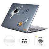  Dành cho MacBook Air 13.3 2018 A1932 ENKAY Hat-Prince 3 trong 1 Vỏ pha lê bảo vệ máy tính xách tay kiểu Spaceman với màng bàn phím TPU / phích cắm chống bụi, Phiên bản: US (Spaceman No.3) 