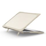  Đối với MacBook Air 13,6 inch A2681 2022 TPU + PC Vỏ bảo vệ máy tính xách tay chống rơi hai màu (Xanh lam nhạt) 