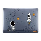  Đối với MacBook Air 13,3 inch A1932 2018 ENKAY Spaceman Pattern Laotop Vỏ pha lê bảo vệ (Spaceman No.1) 