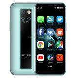  Điện thoại Android mini SOYES C10X, 3,46 inch Android 9.0 MTK6739CW , Hai SIM, Bluetooth, WiFi, GPS, Mạng: 4G (Màu đen) 