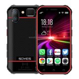  Điên thoại Android mini,SOYES S10 3GB + 32GB,  3.0 inch Android 6.0 MTK6737M Quad Core lên đến 1.3GHz, Hai SIM, Bluetooth, WiFi, GPS, NFC,4G, Hỗ trợ Google Play (Đen) 