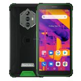  [Kho HK] Điện thoại chịu nhiệt Blackview BV6600 Pro, 4GB+64GB, Camera sau kép, IP68/IP69K/MIL-STD-810G Chống nước Chống bụi Chống sốc, Pin 8580mAh, Android 5.7 inch 11.0 MTK6765V/CA Helio P35 Octa Core up to 2.3GHz, OTG, NFC,Mạng: 4G (Màu đen) 