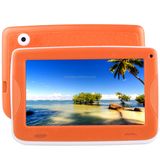  Máy tính bảng giáo dục trẻ em Astar, 7.0 inch, 1GB + 16GB, Android 4.4 Allwinner A33 Quad Core, với vỏ silicon (màu cam) 