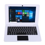  N4020 Máy tính xách tay 10.1 inch, 6GB+128GB, Hệ điều hành Windows 10, CPU lõi kép Intel Celeron N4020 1.1-2.8Ghz, Hỗ trợ & Bluetooth & WiFi & HDMI, phích cắm EU (Đen) 