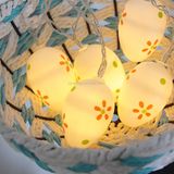  10 Bóng đèn LED Dễ thương Trứng Phục sinh Đèn trang trí Ngày lễ Bóng đèn trang trí (Trắng mát) 
