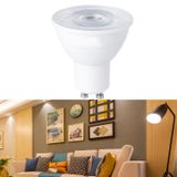  4 chiếc Led Light Cup 2835 Patch Bóng đèn tiết kiệm năng lượng Cốc nhôm bằng nhôm, Công suất: 7W 12 hạt (GU10 Milky White Cover (Ánh sáng ấm)) 