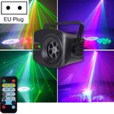  Đèn bay đầy màu sắc 13W Chiếu ánh sáng LED Trang trí phòng Ánh sáng laser KTV Bar Điều khiển âm thanh Ánh sáng sân khấu, phích cắm EU 