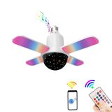  Đèn nhỏ Mini Bluetooth RGB LY-002 với hiệu ứng ánh sáng foldable và âm nhạc (Magic Light) 24W 