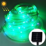  10m Vỏ dây đồng ánh sáng, Bảng điều khiển năng lượng mặt trời 100 LED Đèn lễ hội / Dải đèn trang trí (Ánh sáng xanh) 