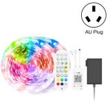  15M 450 LEDs Bluetooth Suit Smart Music Sound Control Light Strip Waterproof 5050 RGB Colorful Atmosphere LED Light Strip With 24-Keys Remote Control(EU Plug) 