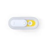  0,5W Thông minh cảm ứng cơ thể con người LED Tủ ánh sáng Tường USB sạc đêm (màu xanh lá cây) 