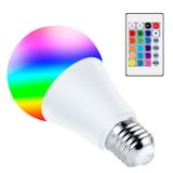  10W Smart Remote Control RGB Bóng đèn 16 Đèn màu (Trắng) 