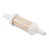  6W 7.8cm Đèn led ống thủy tinh có thể điều chỉnh độ sáng, AC 220 V (Trắng ấm) 