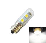  Đèn vít E14 bóng đèn LED tủ lạnh 1W 220V AC 7 ánh sáng SMD 5050 ampe Đèn LED cho tủ lạnh gia đình (Trắng ấm) 