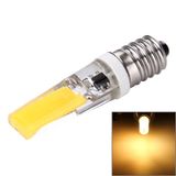  E14 Đèn LED COB 3W 300LM, Silicone có thể điều chỉnh độ sáng cho Hội trường / Văn phòng / Nhà, AC 220-240V (Ánh sáng trắng) 