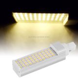  Bóng đèn LED-2033 G24 9W Corn Light, 44 LED SMD 5050, 800-860LM, Ánh sáng trắng ấm, AC 90-260V 