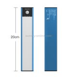  20cm Chính hãng Xiaomi Youpin YEELIGHT LED Smart Human Motion Sensor Light Bar Có thể sạc lại Tủ quần áo Đèn tường hành lang (Đen) 