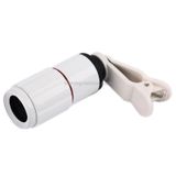  Kính viễn vọng zoom 8X Ống kính máy ảnh Telephoto có clip, Đối với iPhone, Galaxy, Sony, Lenovo, HTC, Huawei, Google, LG, Xiaomi và các điện thoại thông minh khác (Đen) 