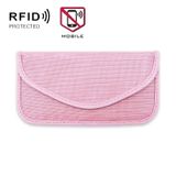  Túi bảo vệ tín hiệu điện thoại di động 6,5 inch Túi chống tín hiệu cách ly vị trí Túi lưu trữ RFID (Màu cam) 