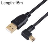  15m khuỷu tay mini 5 pin vào cáp dữ liệu mở rộng camera USB 2.0 