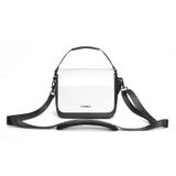  CADeN D73 Camera Sling Bag Túi Xách Máy Ảnh Chống Sốc Chống Nước, Kích thước: 23.5 x 14 x 19cm Đen Trắng 