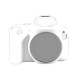  Đối với Vỏ bảo vệ silicon mềm cho Canon EOS 200D / EOS 200D Mark II (Màu đen) 