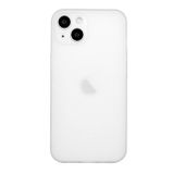  Dành cho iPhone 15 Ốp điện thoại TPU chống sốc màu trơn cạnh thẳng (Lục lam nhạt) 