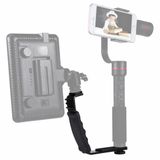  PULUZ Giá đỡ hình chữ L Giá đỡ cầm tay với Giá đỡ giày hai bên lạnh cho đèn Flash video, Máy ảnh DSLR 